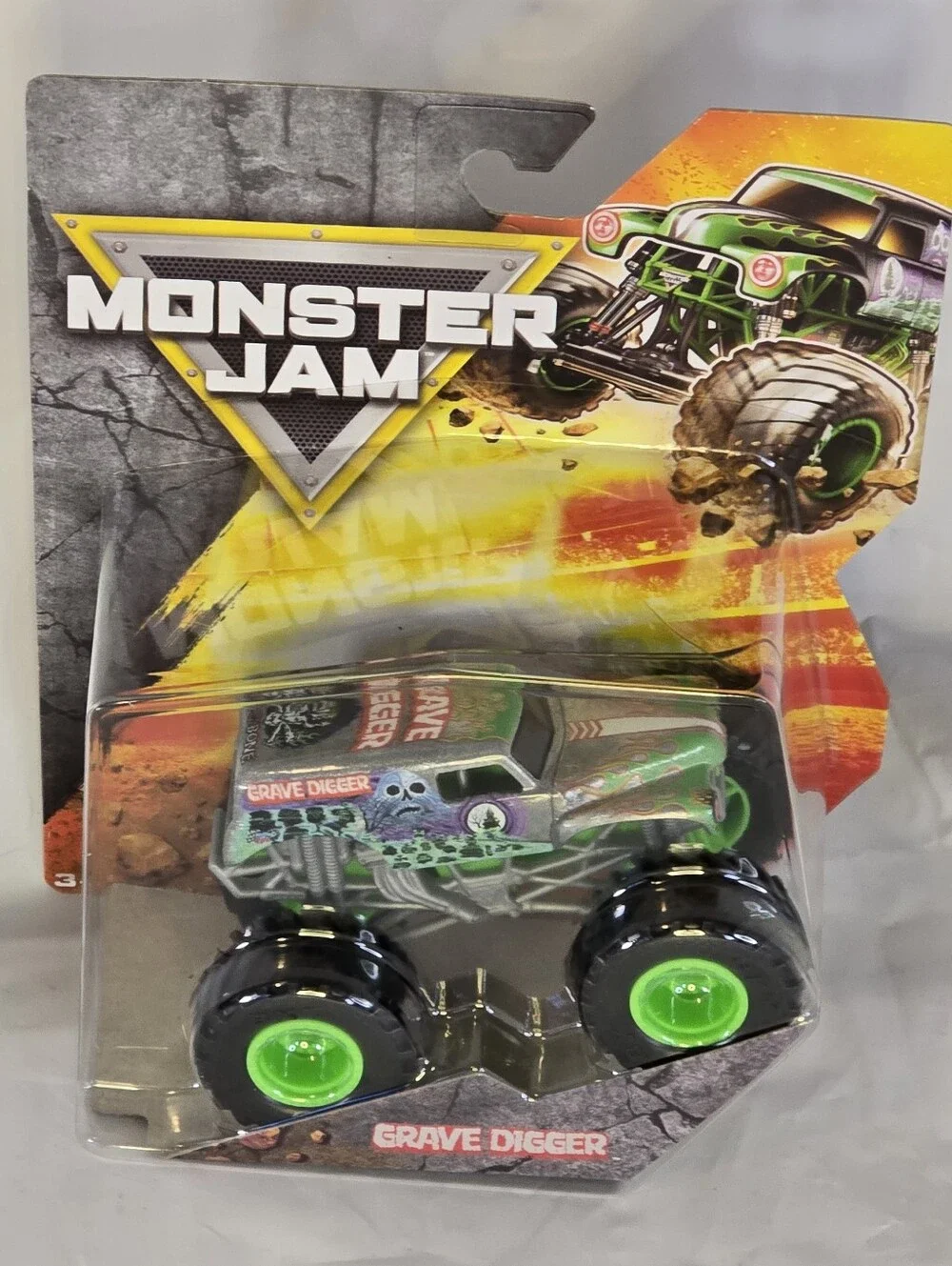 NIB Monster Jam Grave Digger Toy Truck
